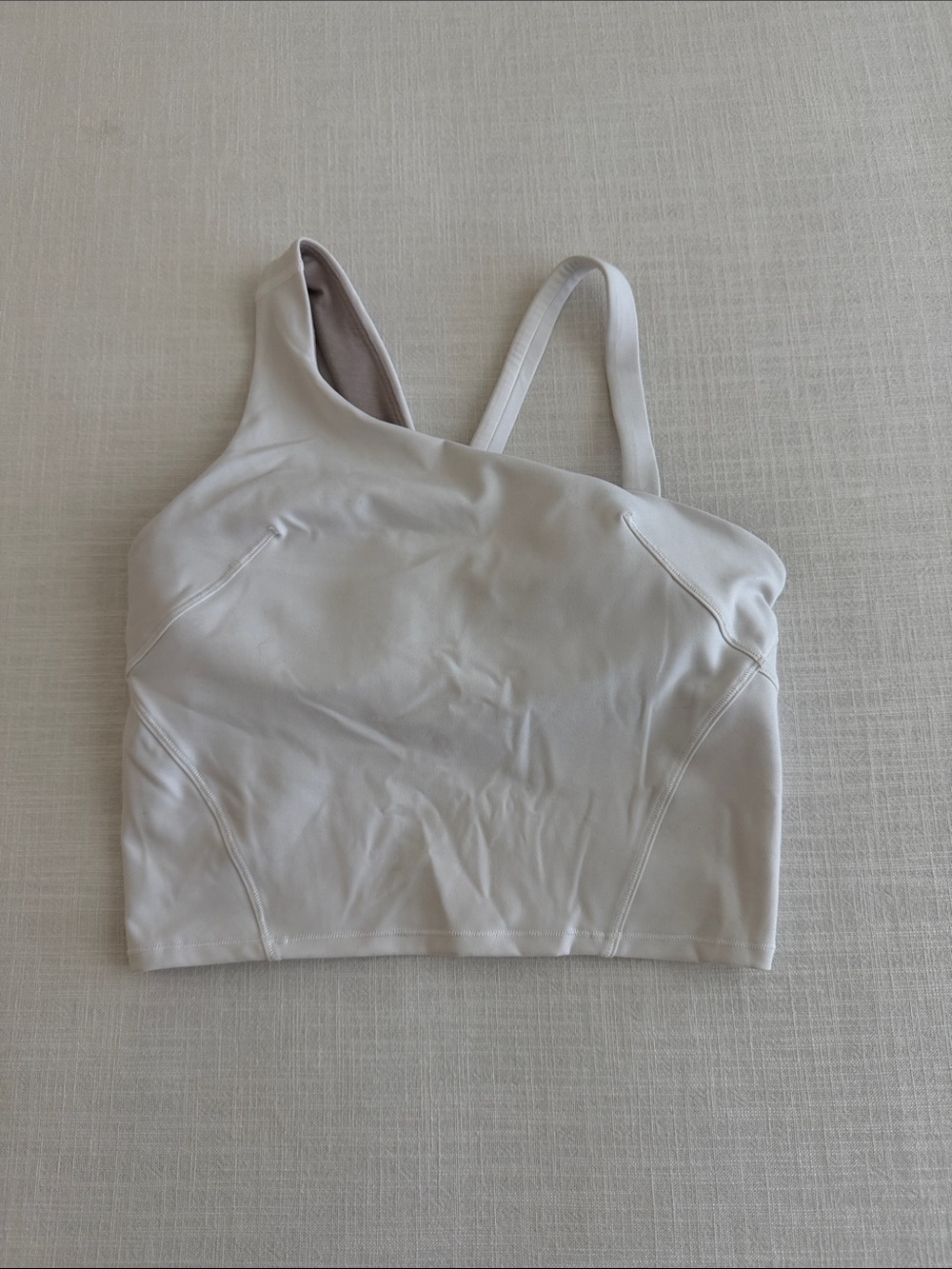 Lululemon Everlux Asymmetrical Tennis Tank Top Medium Support B/C Cup